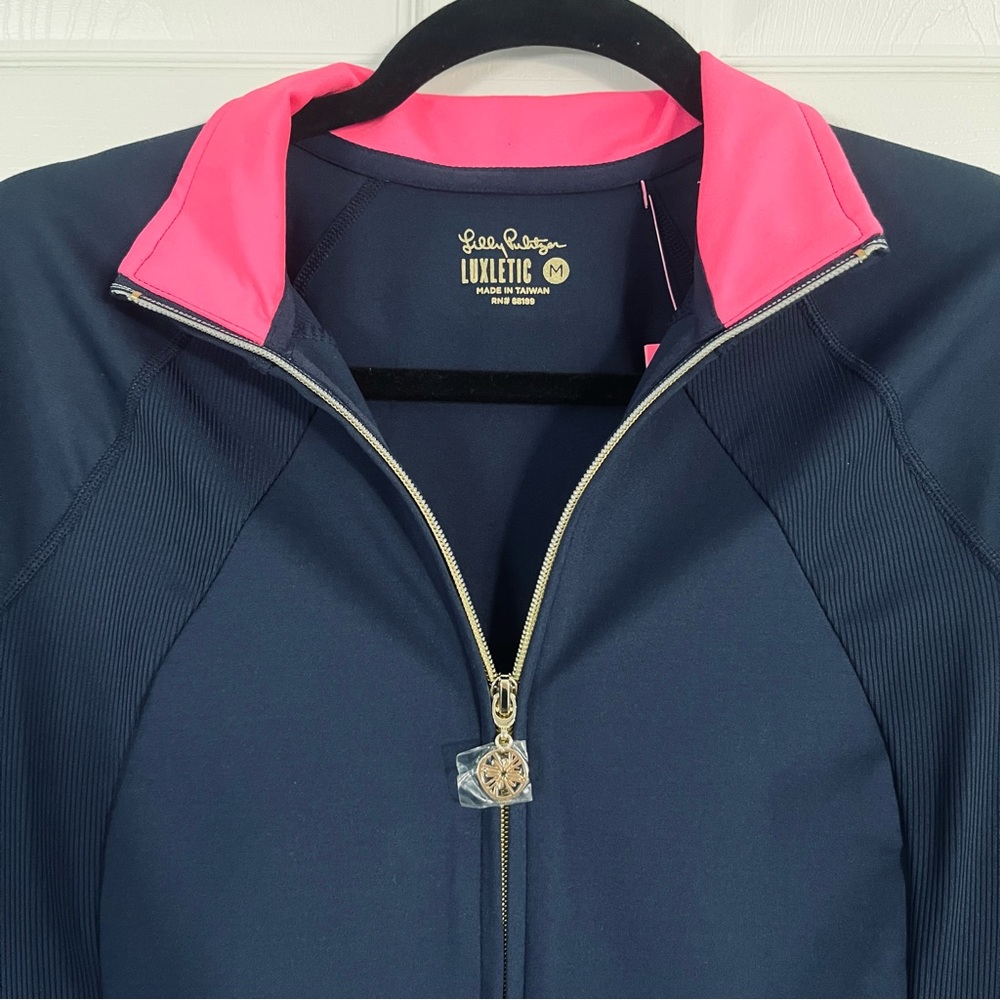 NWT Lilly Pulitzer Luxletic Tennison Jacket M